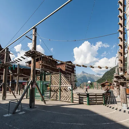 In Valfrejus Near Gondola *
